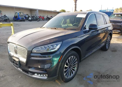 2021 Lincoln Aviator Reserve из США, поврежденный, VIN 5LM5J7WC2MGL07513